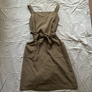 Khaki Wrap Dress